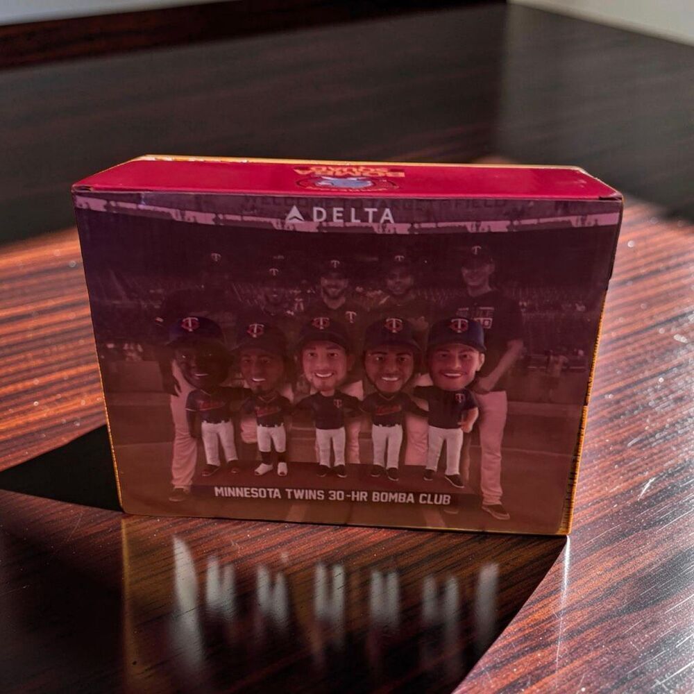 NEWâMinnesota Twins Bomba Squad 30 Homerun Bobblehead Kepler, Sano, Garvey SGA - Picture 3 of 6